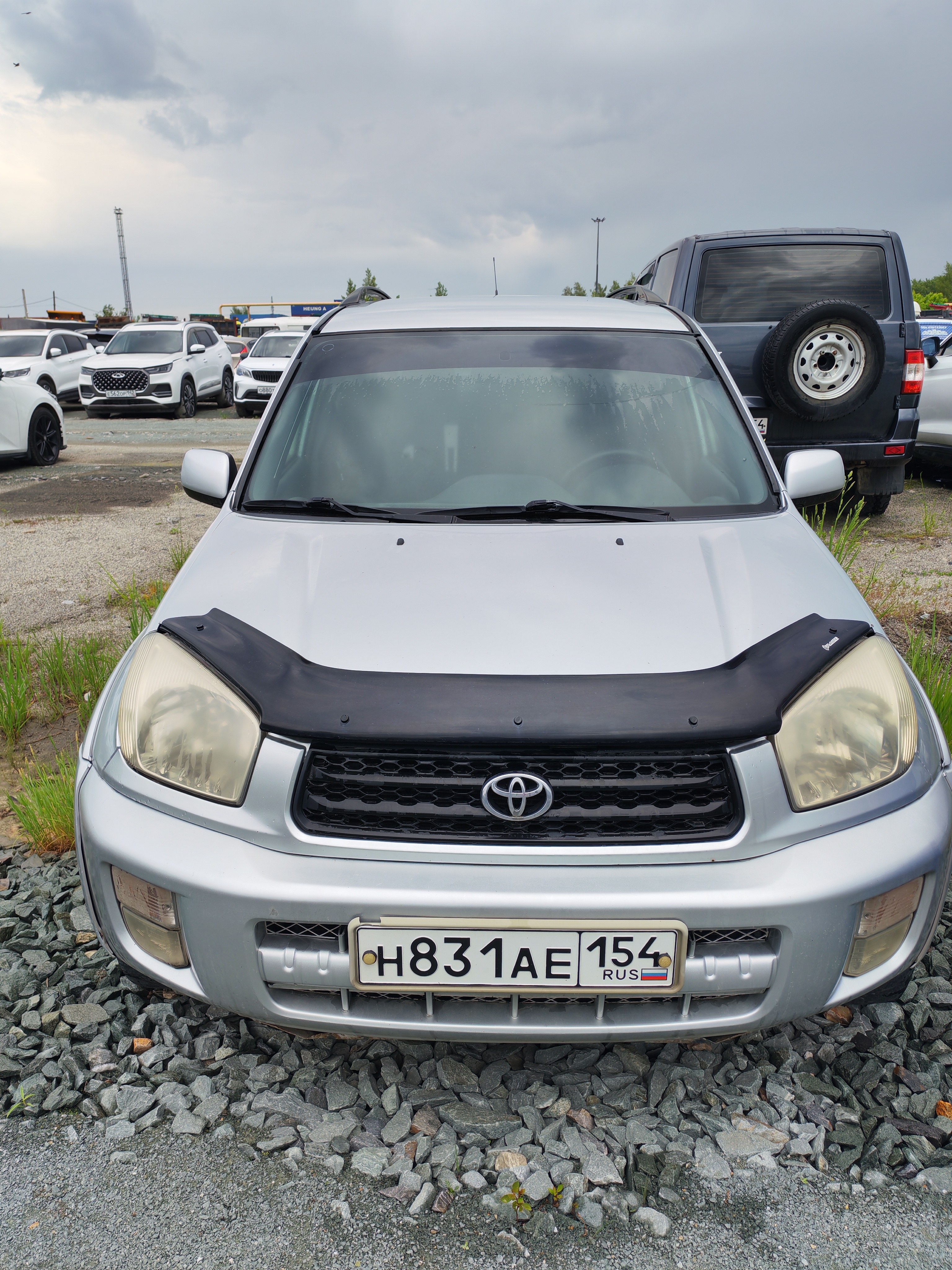 Легковой автомобиль Toyota Rav 4, 2002 г.в., г/н Н831АЕ154 VIN: JTEHH20VX06041909, цвет белый серебристый (арест)