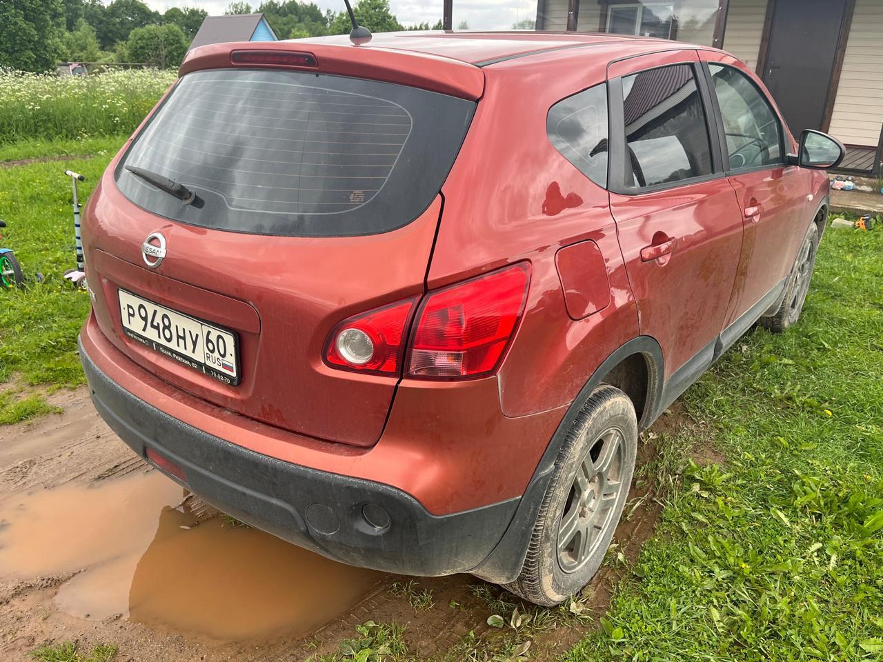 Лот № 1 (вторичные). Автомобиль Nissan Qashqai, 2007 года выпуска, государственный номер Р948НУ60, идентификационный номер (VIN) SJNFBAJ10U1133567, номер кузова (прицепа) SJNFBAJ10U1133567, номер двигателя 415109A, объем двигателя - 1997 куб. см, мощность двигателя - 141 л. с. Местонахождение:Псковская обл., Псковский р-н, д. Неелово, ул. Юбилейная, д.1.Должник (собственник) – Гостев В.И.