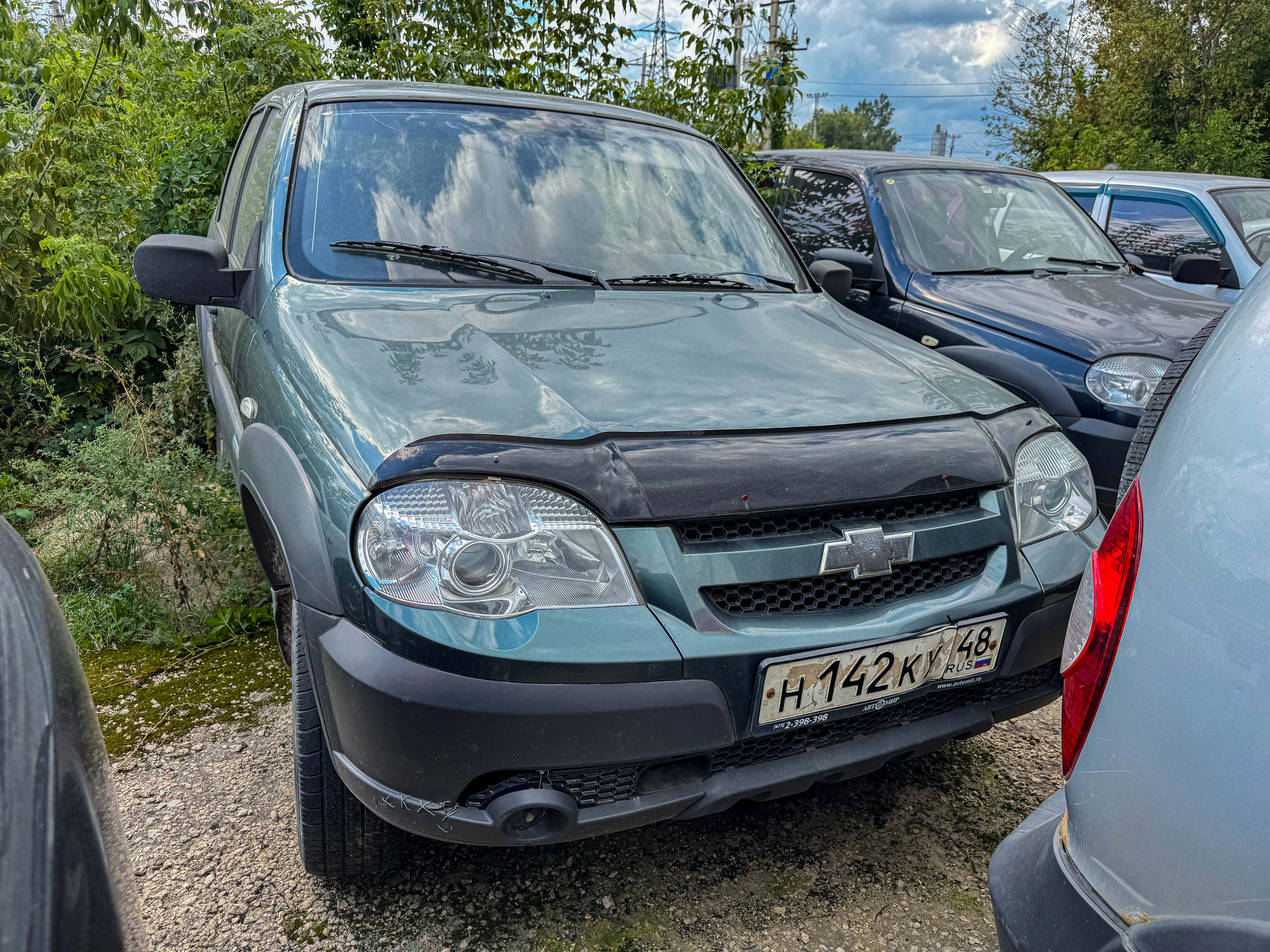 Легковой автомобиль CHEVROLET NIVA, 212300-55, 2011 года выпуска, идентификационный номер (VIN): X9L212300B0349971, модель, номер двигателя – 2123, 0363161, цвет кузова – темный серо-зеленый метал.