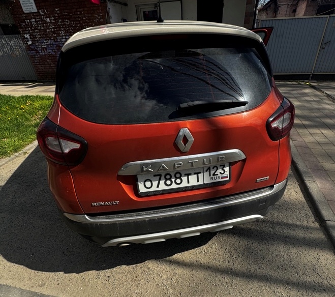 (повт) Д-к ООО «Принцип Сервис» (Им-во д-ка облаг. НДС 22%) А/м RENAULT KAPTUR, г/в 2018, г/н О788ТТ123, VIN X7LASRBA659857861.Обременение: арест, н/ц 1 376 099,00 (в т.ч НДС) руб., з-к 275 220,00 руб., ш/а 13 761,00 руб.