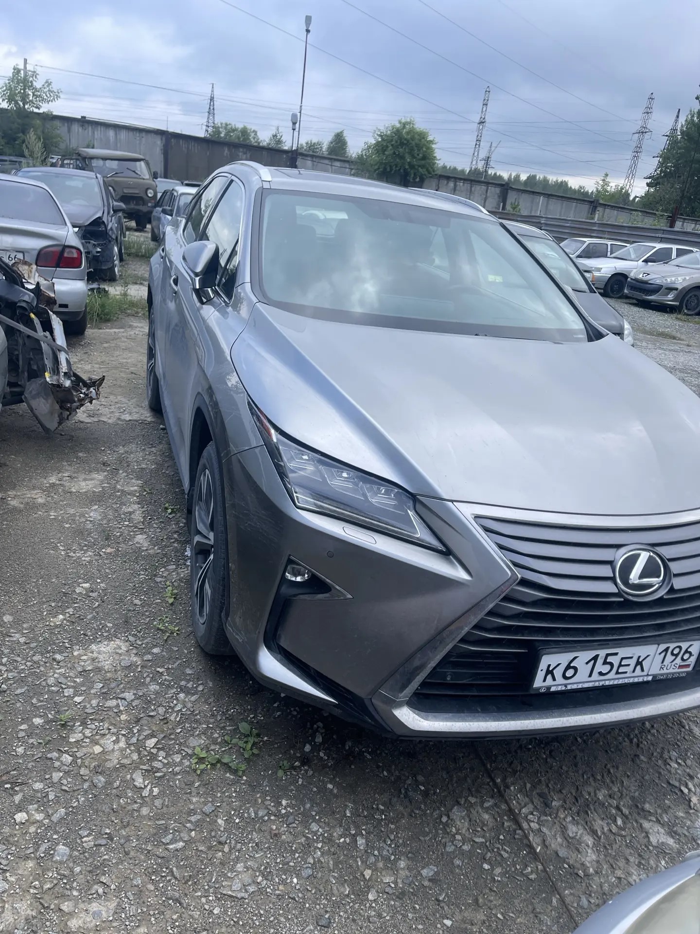 Автомобиль Лексус RX300, г.н. К 615 ЕК 196, г.в. 2018, VIN: JTJBAMCA602046094