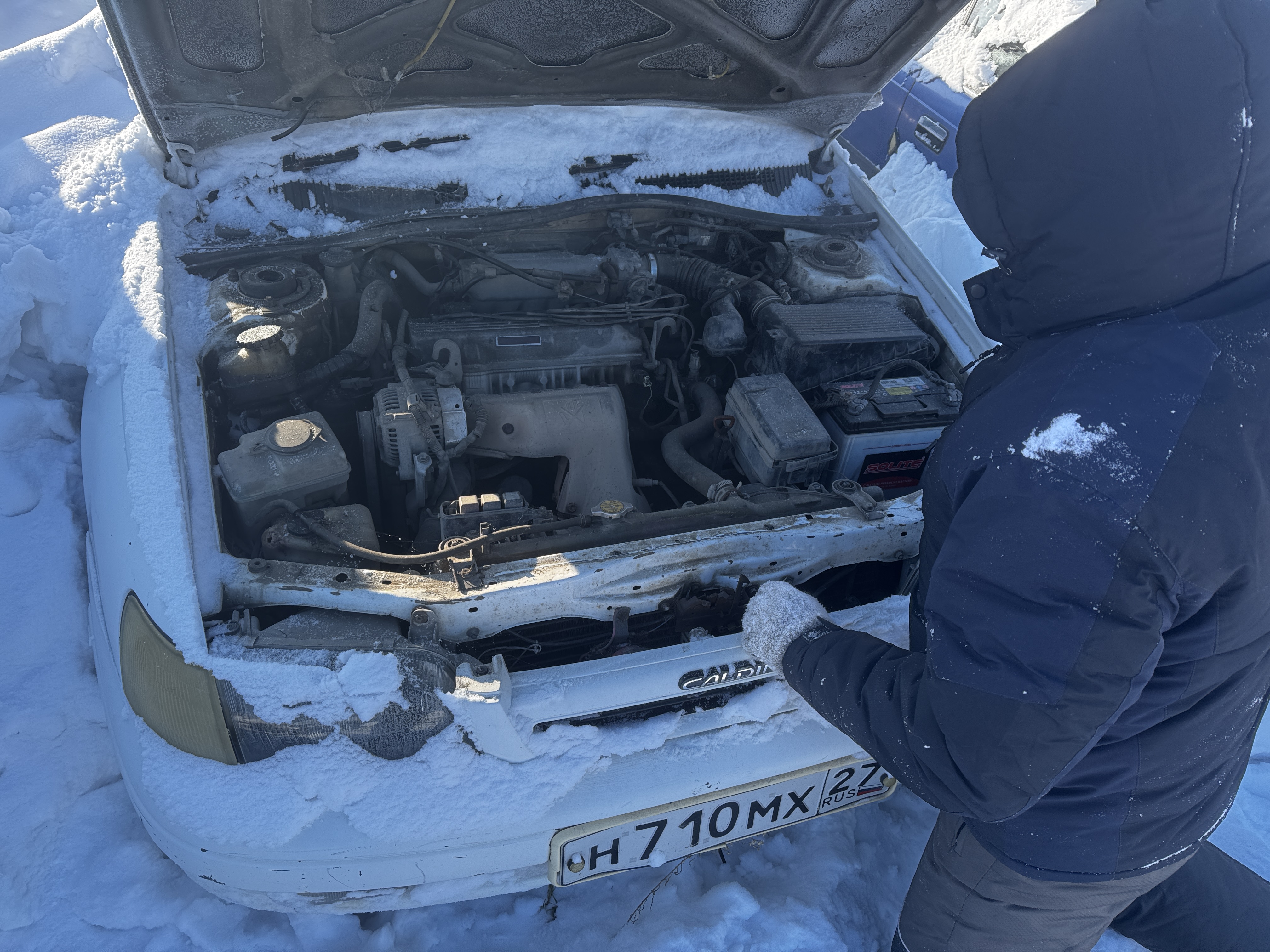 Автомобиль марки Toyota Caldina, г/н Н710МХ27, 1994 г.в., № кузова ST1900034073