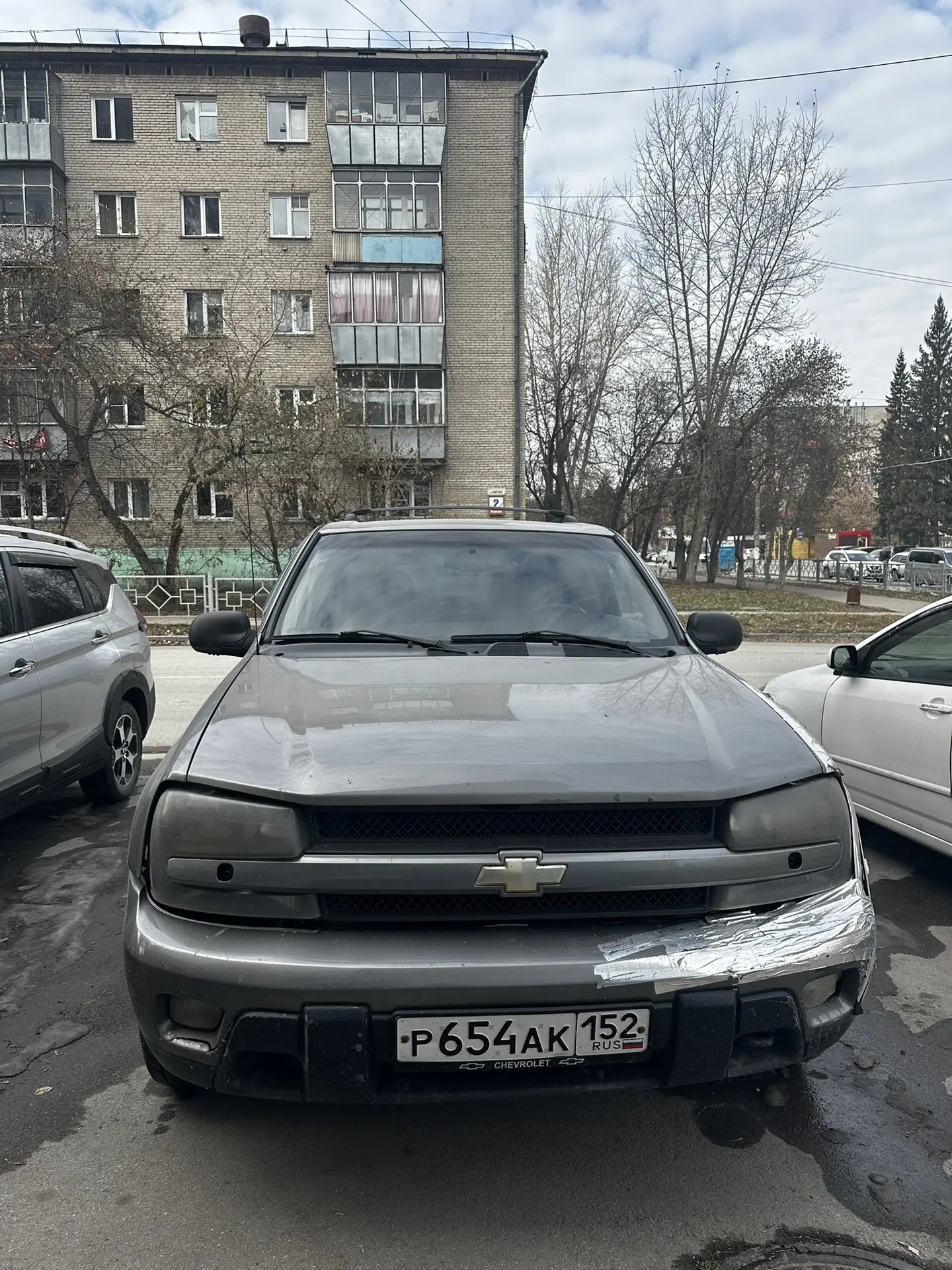 Легковой автомобиль Chevrolet Trailblazer GMT360, 2008 г.в., г/н: Р654АК152, VIN: XWFDT13S180000441, цвет-серый (залог, повтор)
