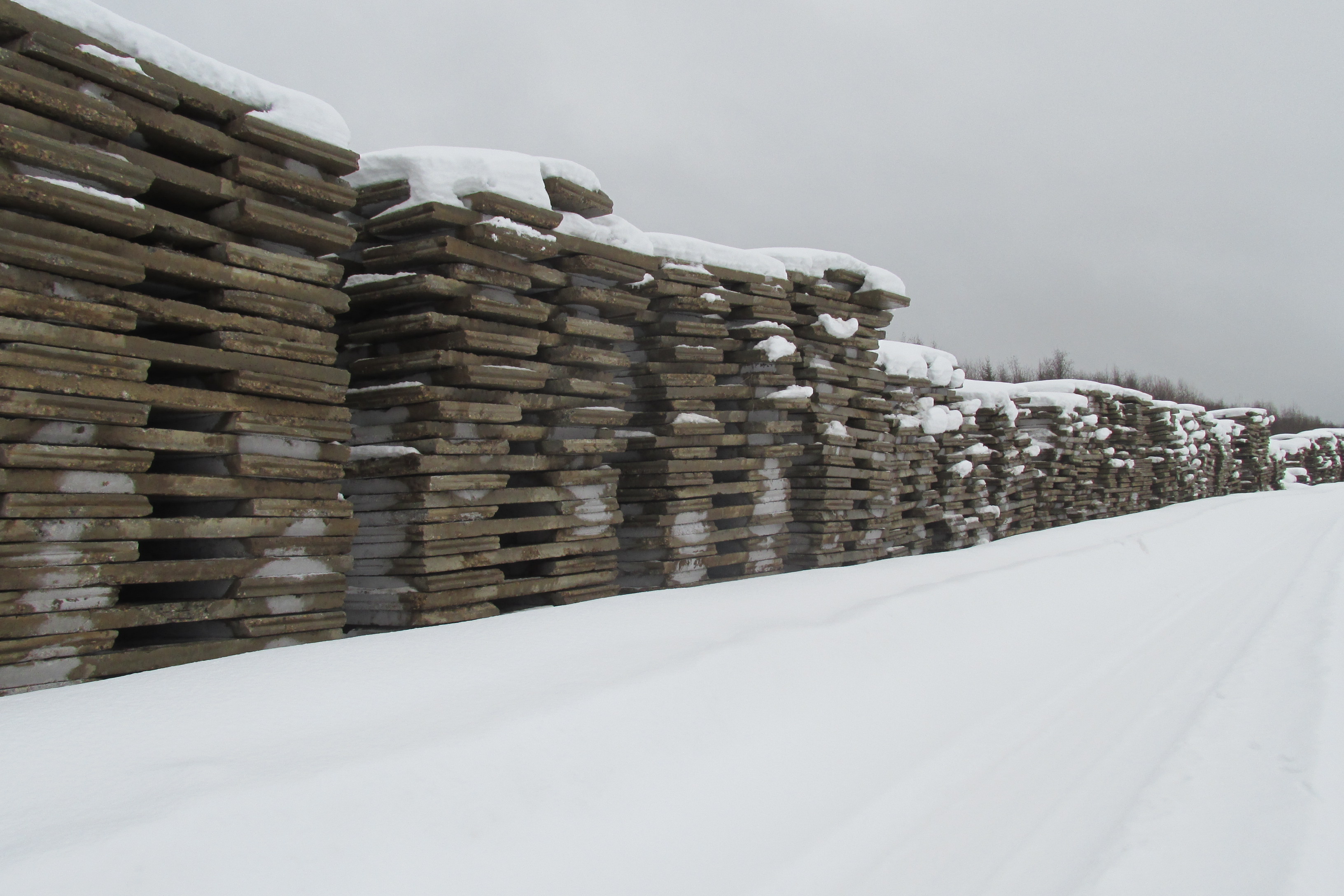 Плиты железобетонные, 5000 штук, размер плит 2990x1000x160мм