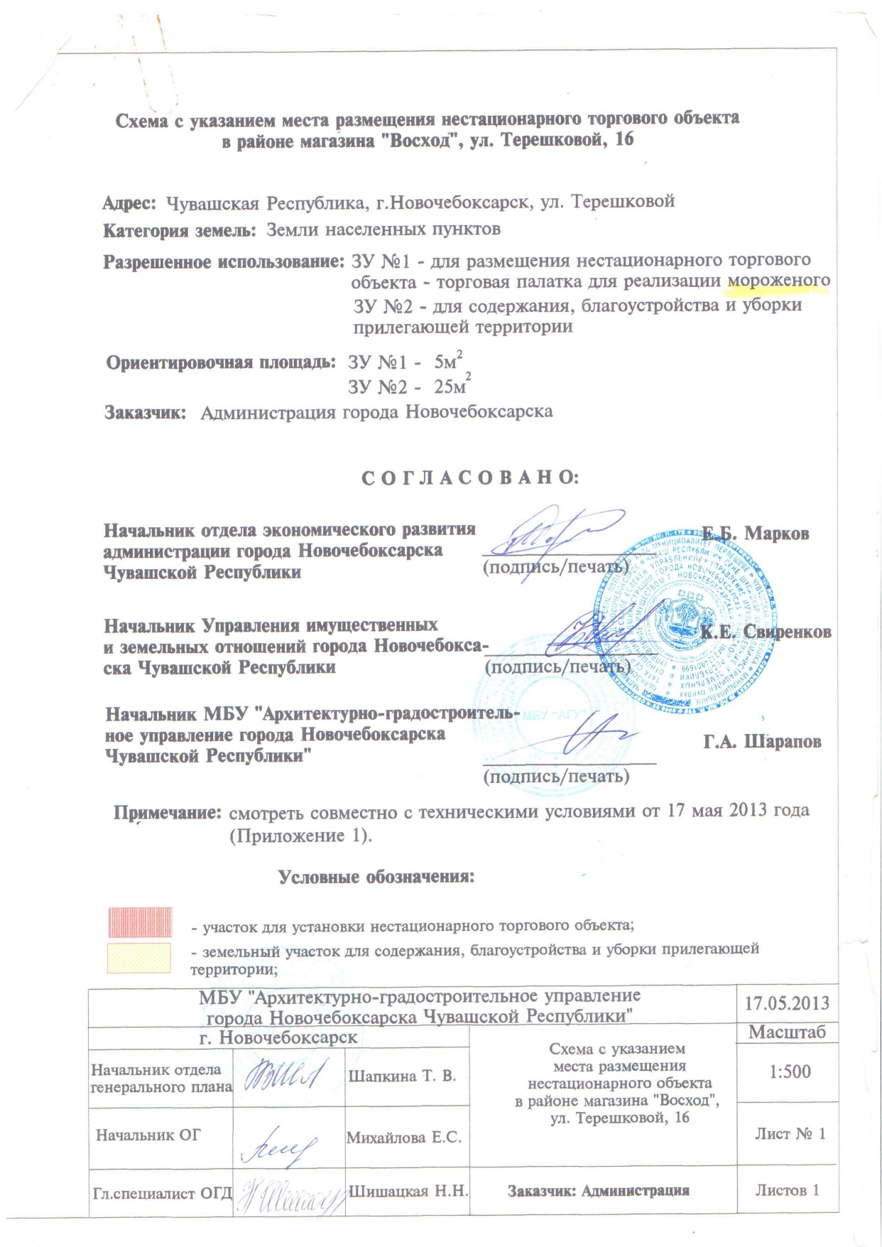 Лот 1 В районе магазина "Пятерочка",ул.Терешковой 16