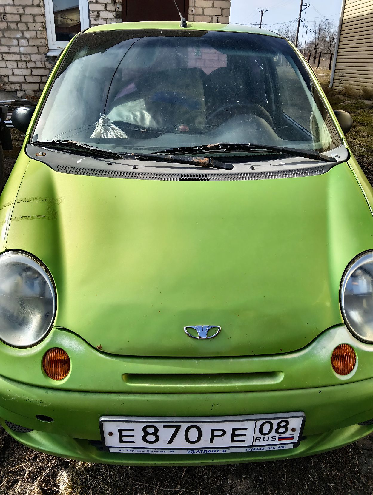 автомобиль марки «Daewoo» модели «Matiz» с государственным регистрационным знаком Е 870 РЕ 08, идентификационный номер VIN XWB4A11BD7A088934