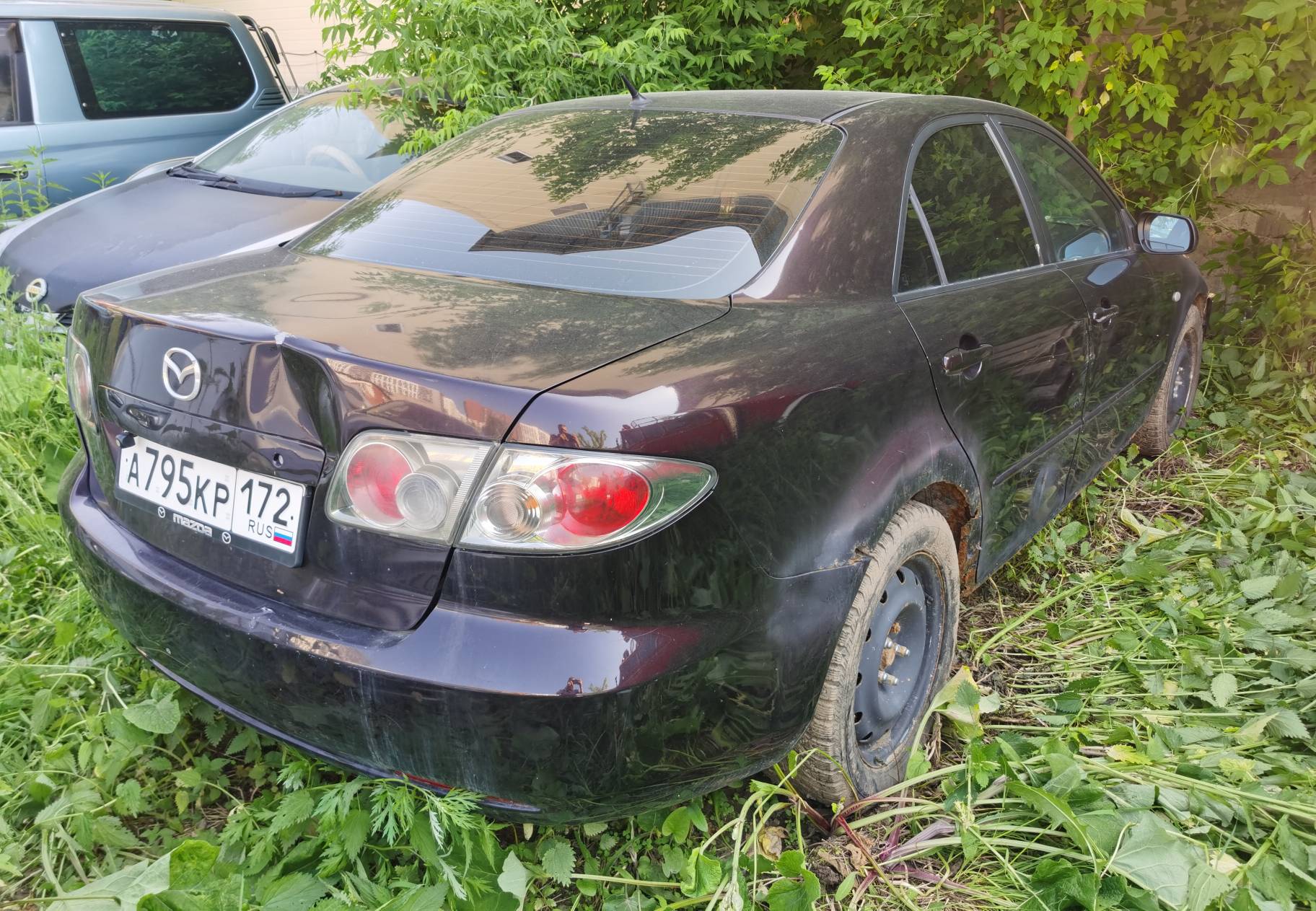 Легковой автомобиль MAZDA 6, 2006 г.в., г/н: A795KP172, VIN: JMZGG128261645994, цвет темно-вишневый (залог)
