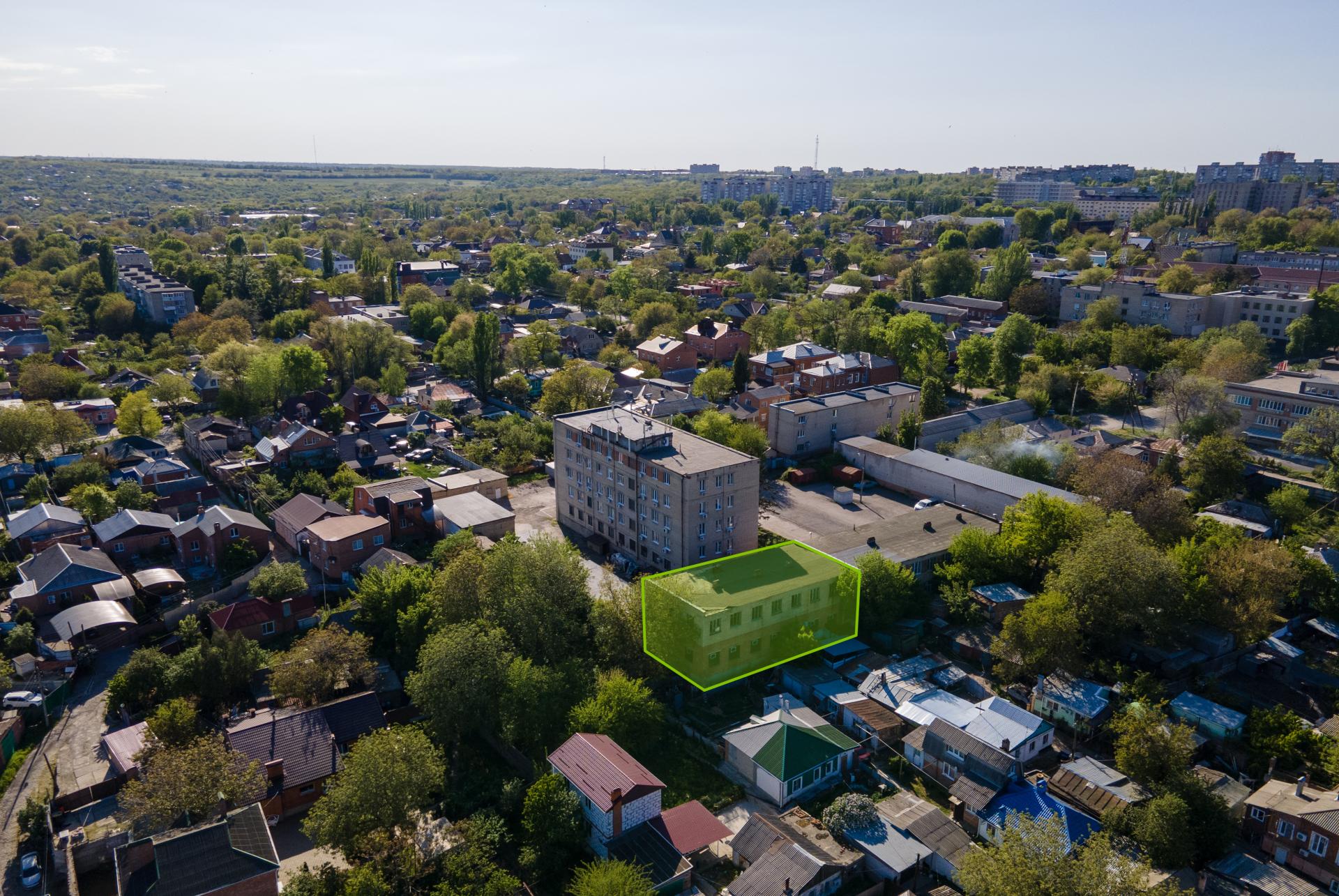 Продажа находящегося в федеральной собственности объекта недвижимого имущества площадью 551,3 кв. метра (кадастровый номер 61:55:0011321:389) одновременно с находящимся в федеральной собственности земельным участком площадью 362 кв. метра (кадастровый номер 61:55:0011321:415), на котором расположен такой объект недвижимого имущества, местоположение: Ростовская область, г. Новочеркасск, ул. Михайловская, 150-а.