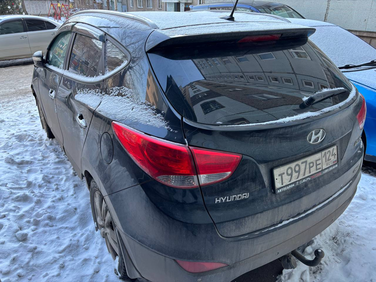 Легковой автомобиль универсал HYUNDAI Iх35, 2013г.в., г/н Т997PЕ124, VIN TMAJU81BDDJ468334, номер кузова TMAJU81BDDJ468334, номер двигателя DU075907, цвет черный. Начальная цена продажи 1 133 000 руб. Задаток 170000 руб.