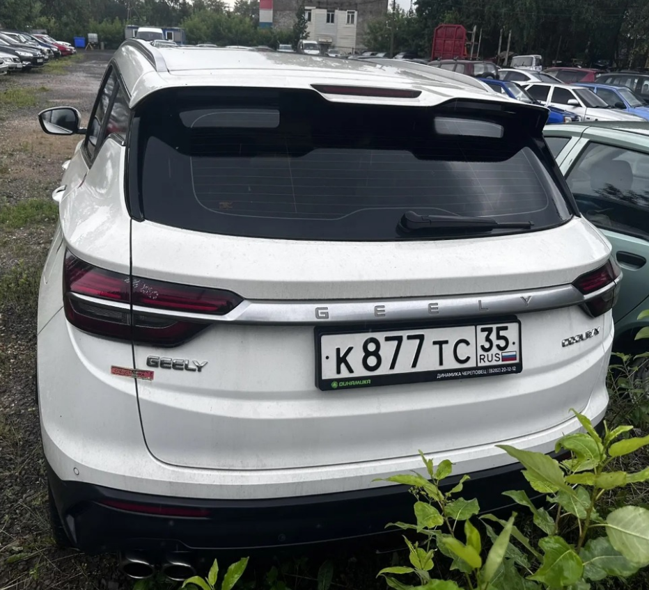 автомобиль "Gelly coolray DA41KES" грз: К877ТС/35 (ключи и документы отсутствуют)