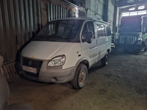 Автомобиль специализированный пассажирский ГАЗ 22177, 2017 года выпуска, цвет белый, государственный номер У123ТМ123, идентификационный номер (VIN) X96221770H0835120