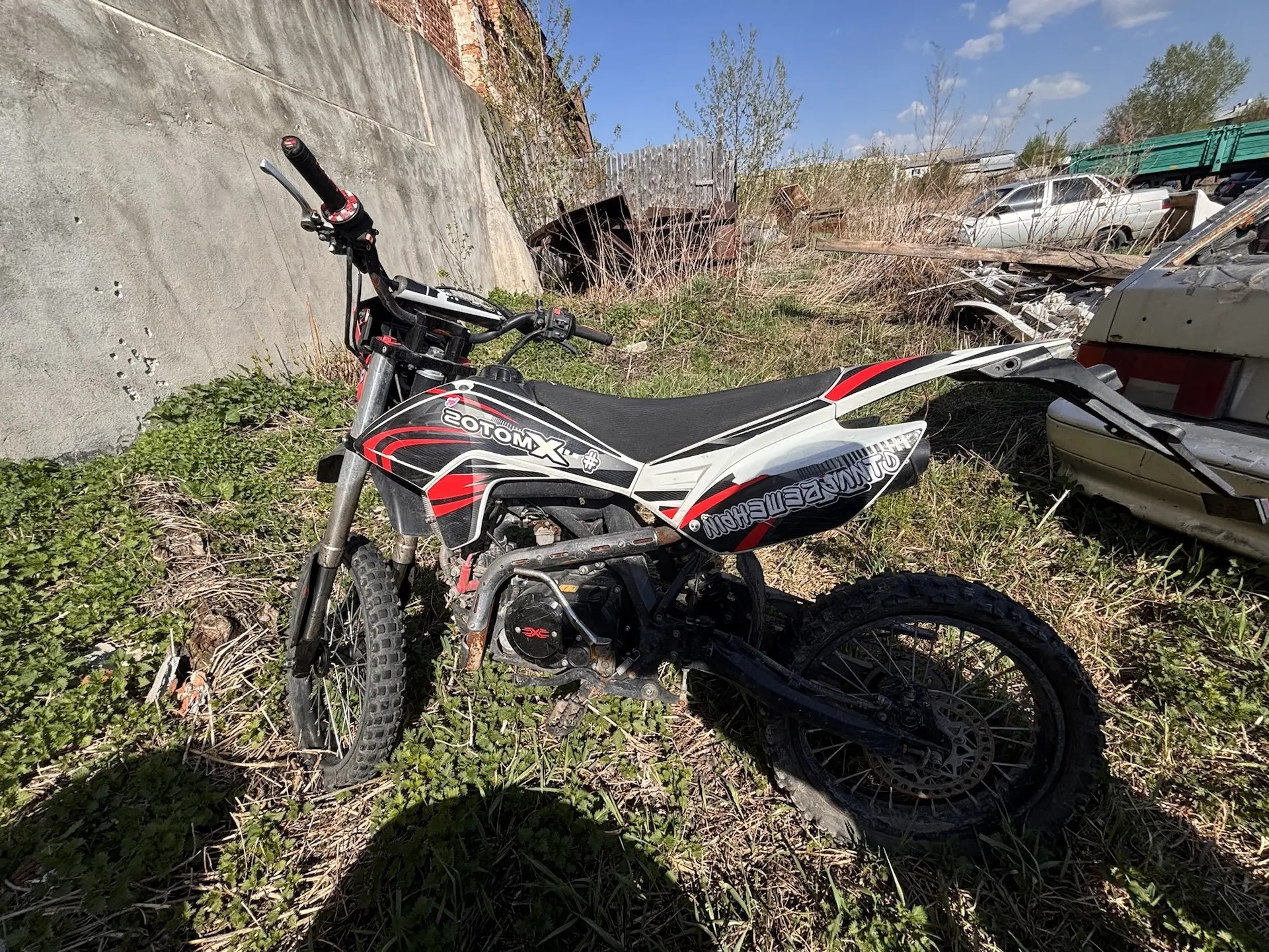 Мотосредство (питбайк) модели "Х-MOTOS 140", 2023 г. в., без г/н, VIN L98B4A1E9P1000066
