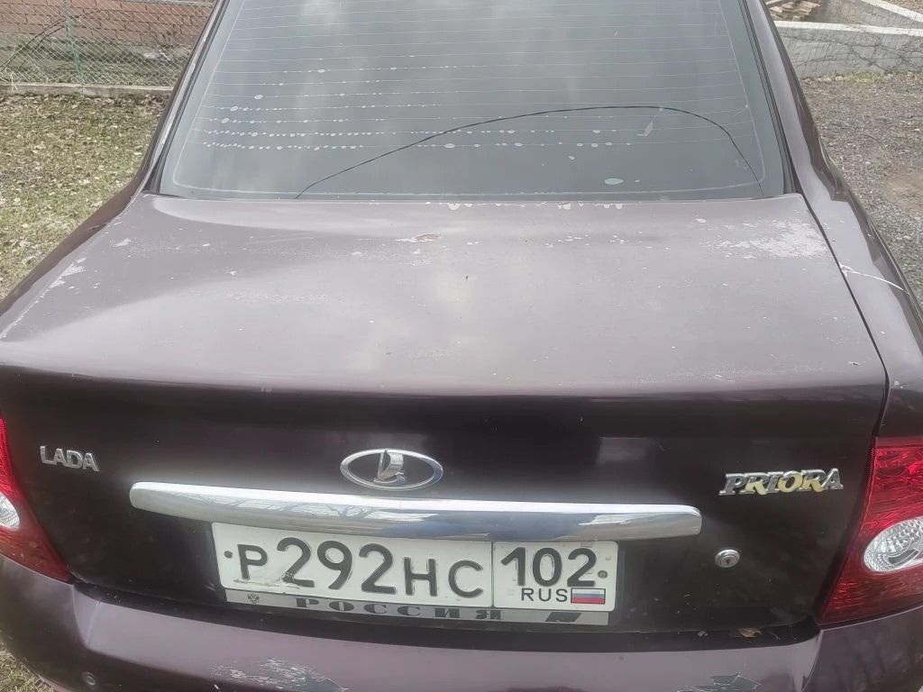 Автомобиль LADA 217030 PRIORA, год выпуска – 2014, цвет – темно-вишневый, гос. номер Р 292 НС 102, VIN XTA217030E0469804