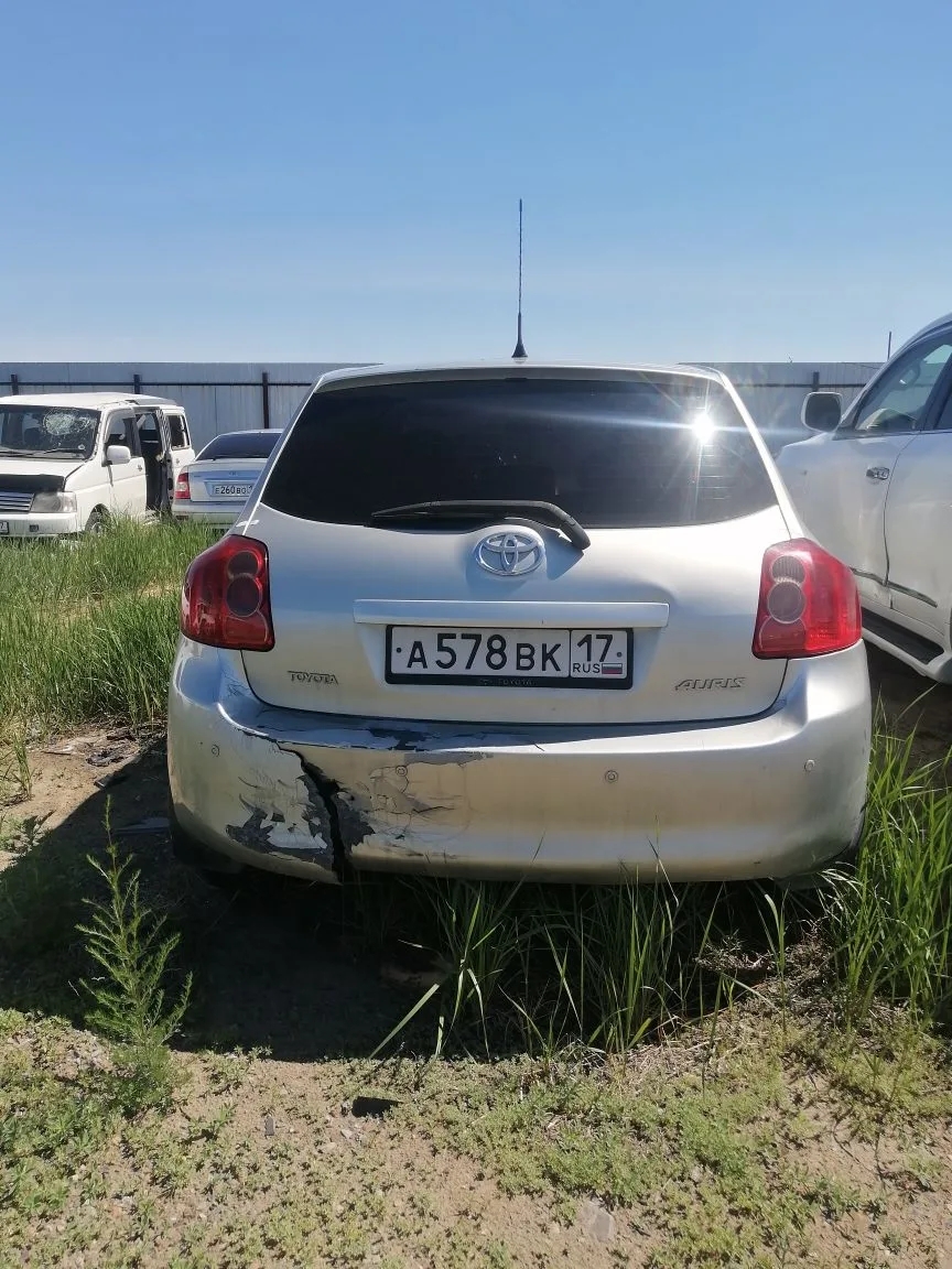 Транспортное средство марки «Toyota Auris», 2008 г.в., с государственным регистрационным номером А578ВК17.