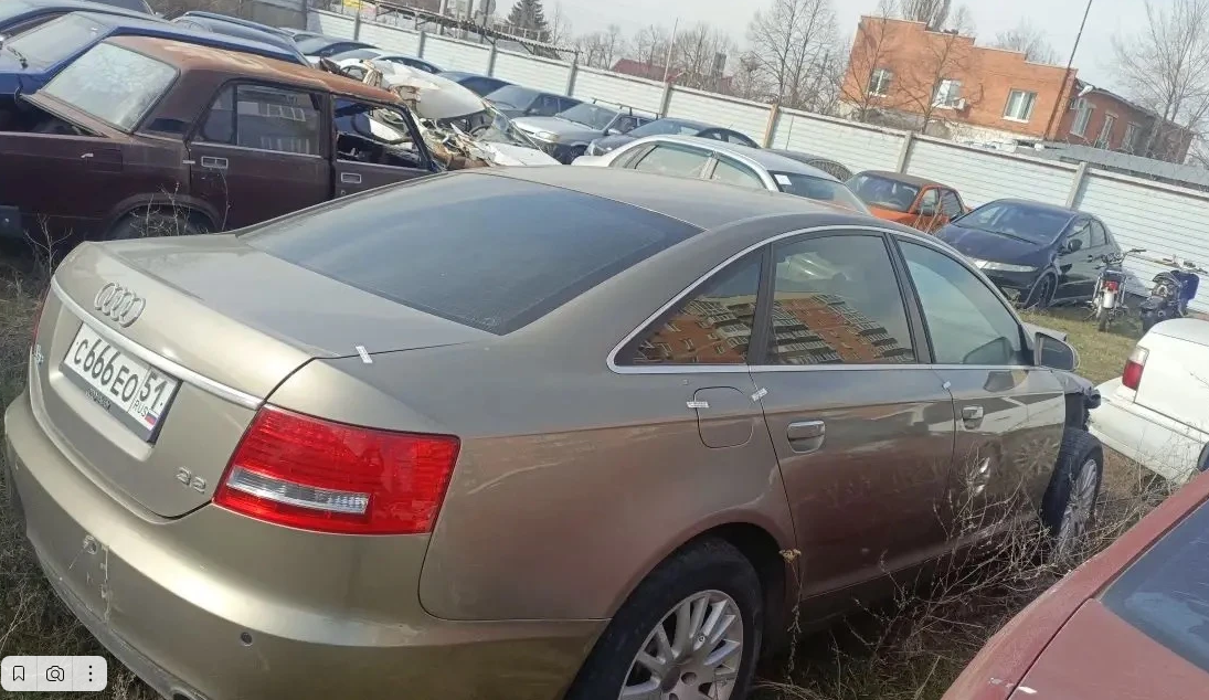 Автомобиль AUDI A6, 2006 г.в.