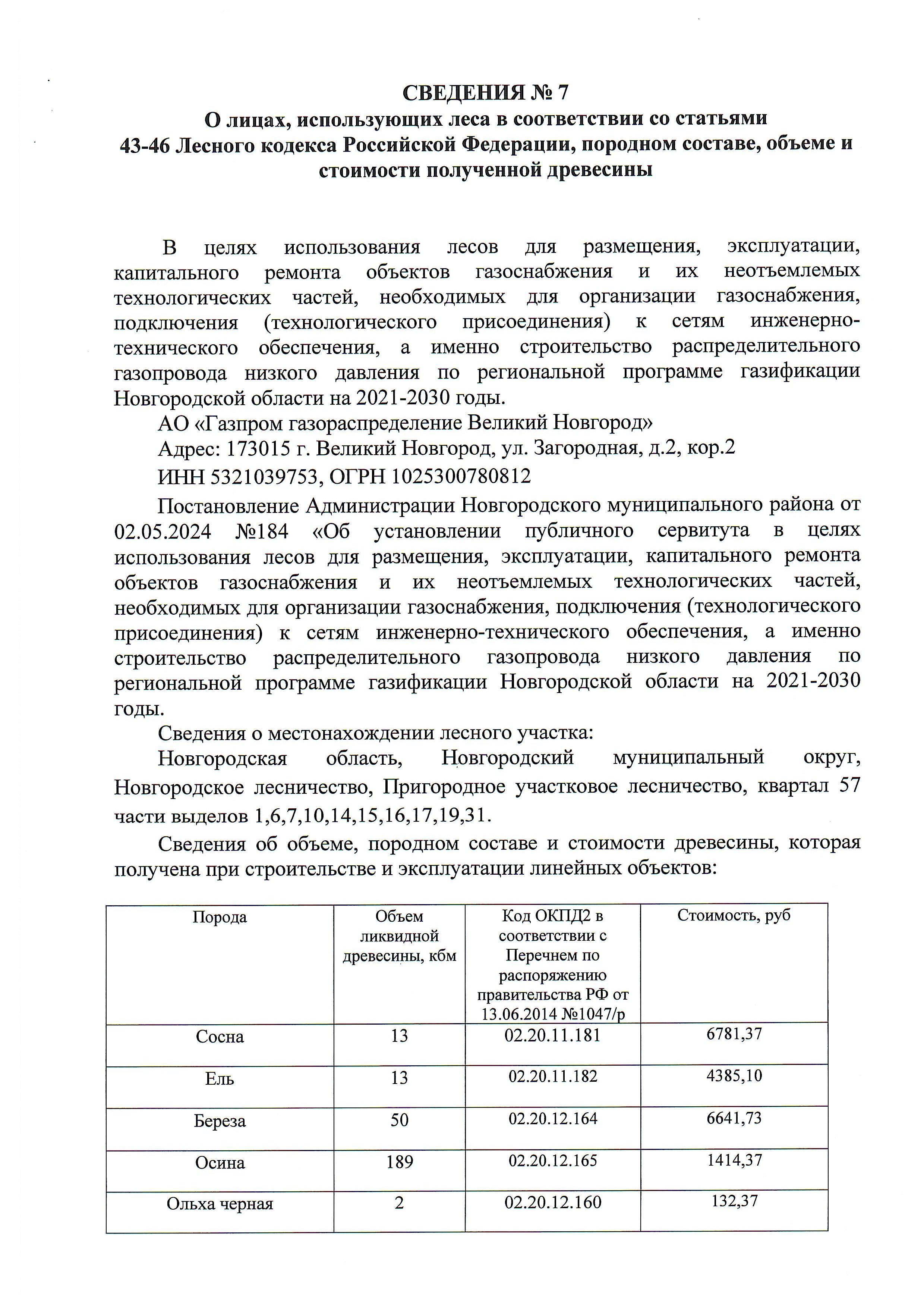 Древесина. Лот № 10 (снижение 25%)