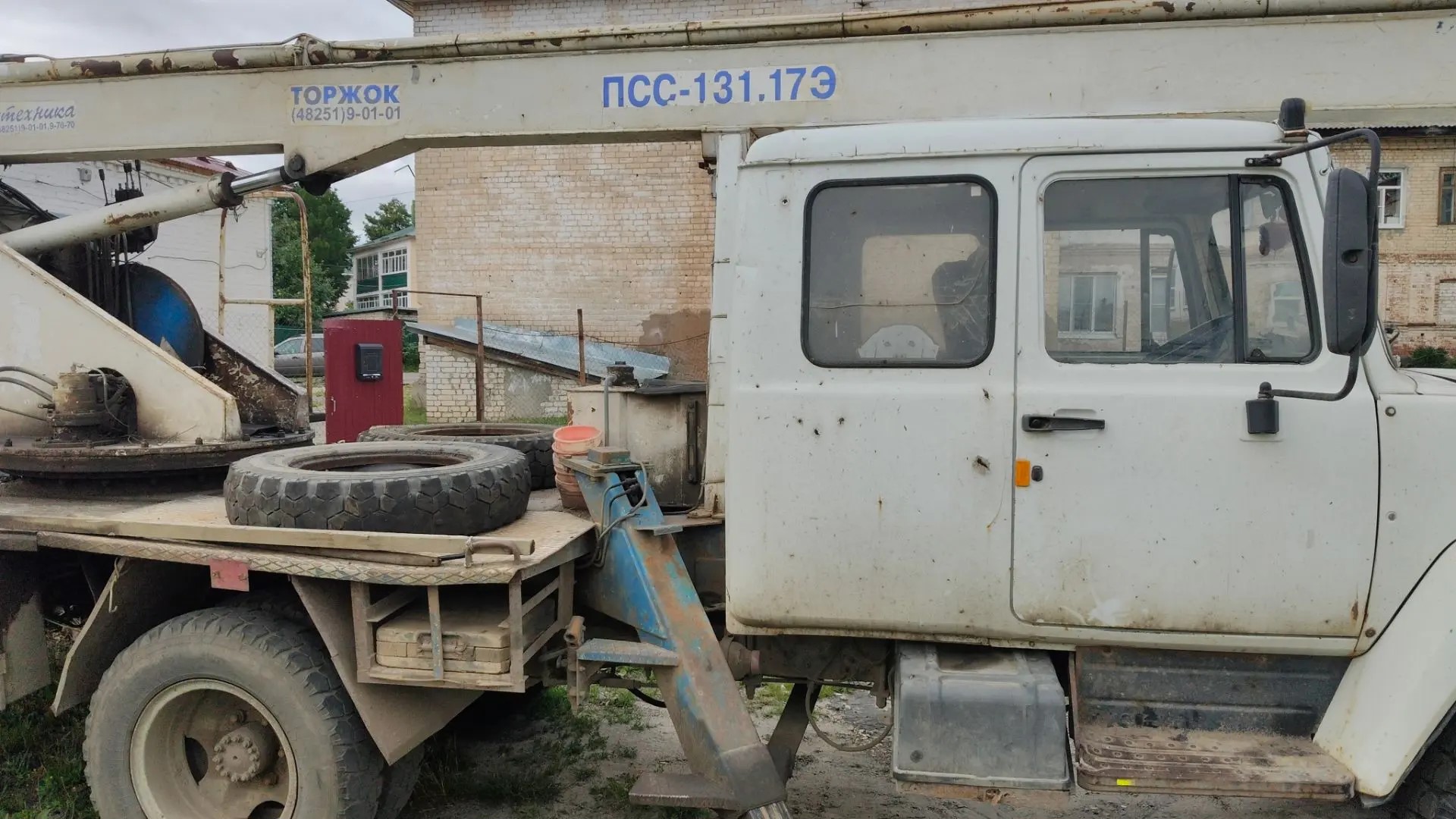 Транспортное средство, подъемник с рабочей платформой, ПСС-131.17э (на шасси ГАЗ-3309)