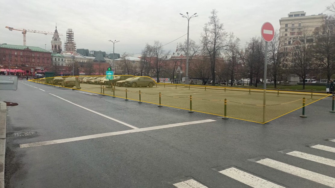 Аукцион в электронной форме на право размещения некапитального объекта - плоскостной парковки площадью 2 300 кв.м по адресу: г. Москва, Театральный пр-д, д.2 (ЦАО)