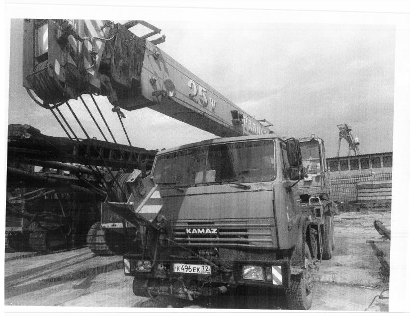 Транспортное средство специальный автокран КС 55713-1, 2007 г.в, г/н К496ЕК72, vin X8955713170AL1352, рег.№ 72-012223-ГМУ;