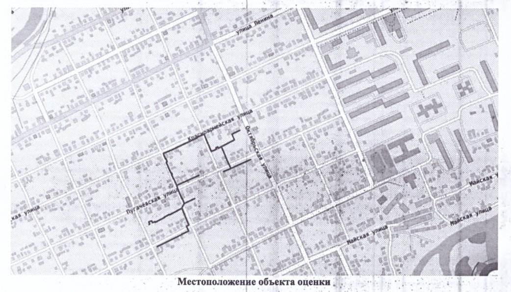 Надземный газопровод, протяженность 997 м, кадастровый номер 74:10:0000000:2757