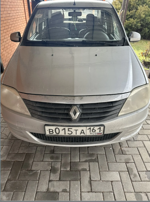 Автомобиль RENAULT LOGAN, VIN X7LLSRB1HEH717323, 2014 г.в., бывший в эксплуатации, с видимыми повреждениями, потертостями, дефектами, возможны скрытые повреждения и дефекты Имущество, обращенное в собственность государства (2629.2)