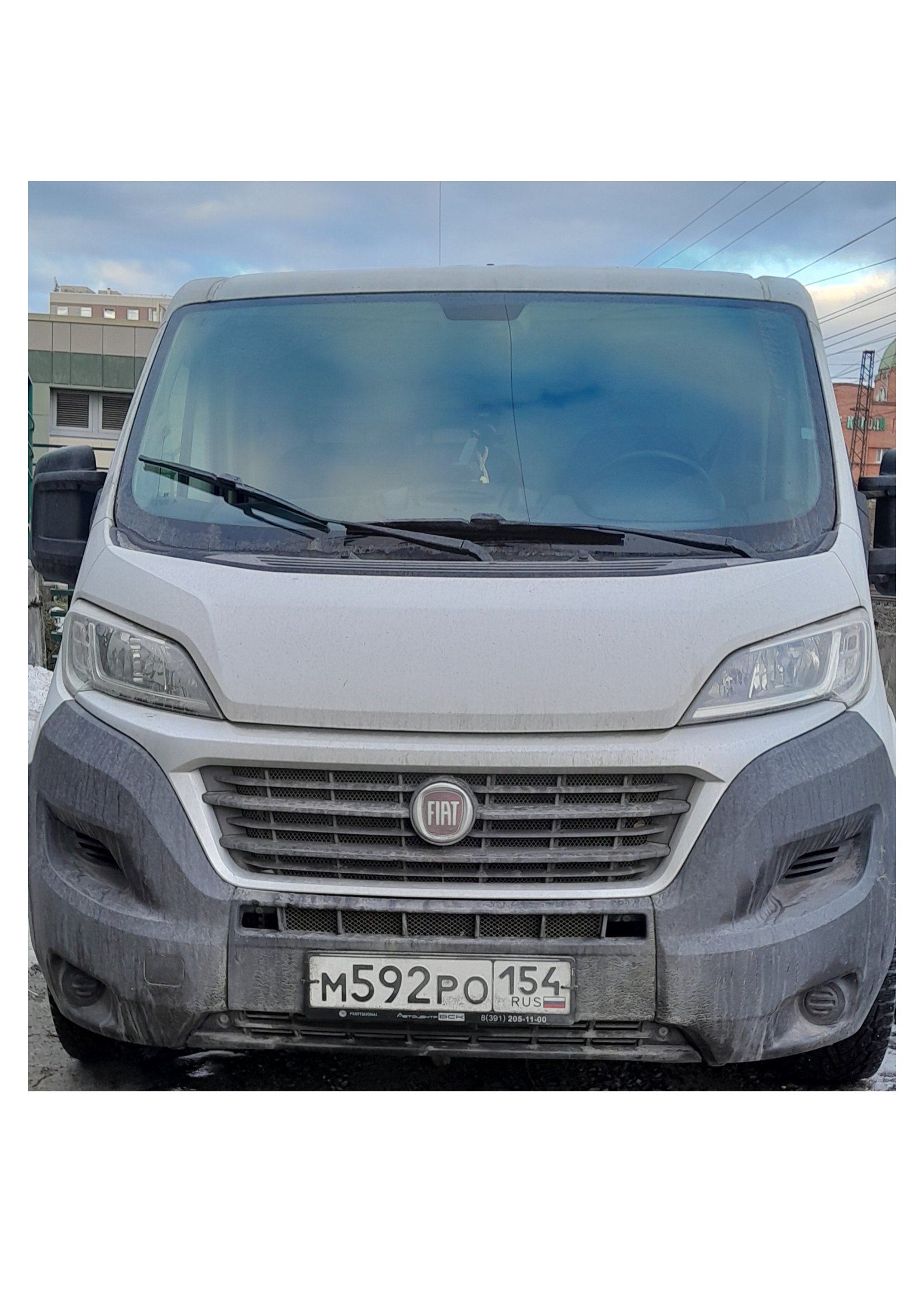 Грузовой автомобиль (фургон) FIAT DUCATO, 2018 г.в., г/н М592РО154, VIN- ZFA250000K2J03175, цвет-белый. Запрет на регистрационные действия наложенные на основании определения Арбитражного суда НСО от 31.03.2025 (арест, повтор)
