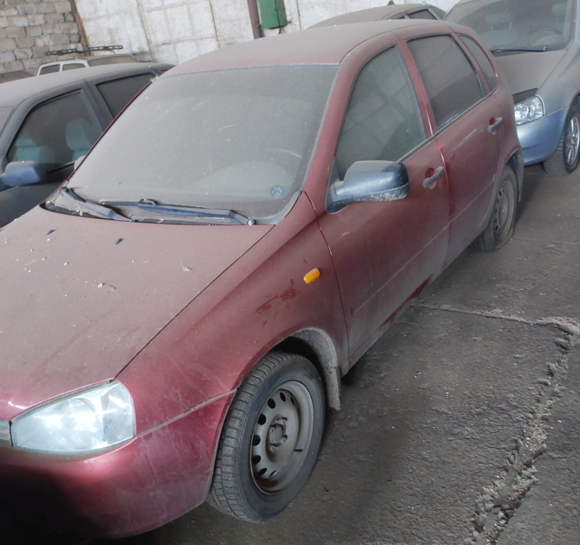 Автомобиль марки Лада Калина, г/н В198ТЕ702, VIN XTA111930B0150457