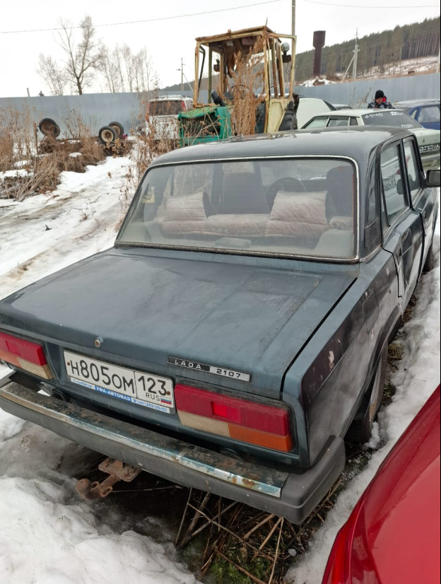 Автомобиль марки "ВАЗ 2107" за гос. регистрационным знаком Н805ОМ123 VIN:XTA210740A2994738