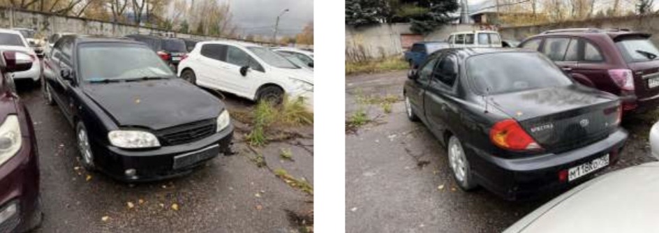 Автомобиль KIA SPECTRA, 2008 года выпуска, г/н М118КО790, VIN: XWKFB227280078581.