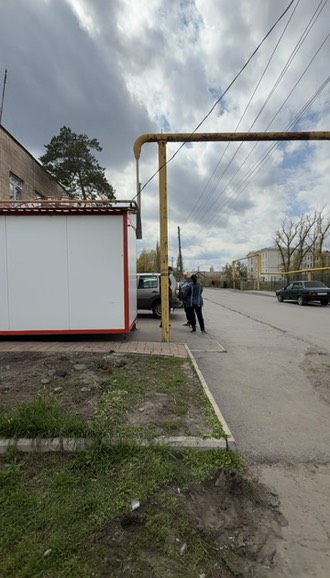 Место для размещения НТО по адресу: Ростовская область, город Гуково, ул. Некрасова, 49 а