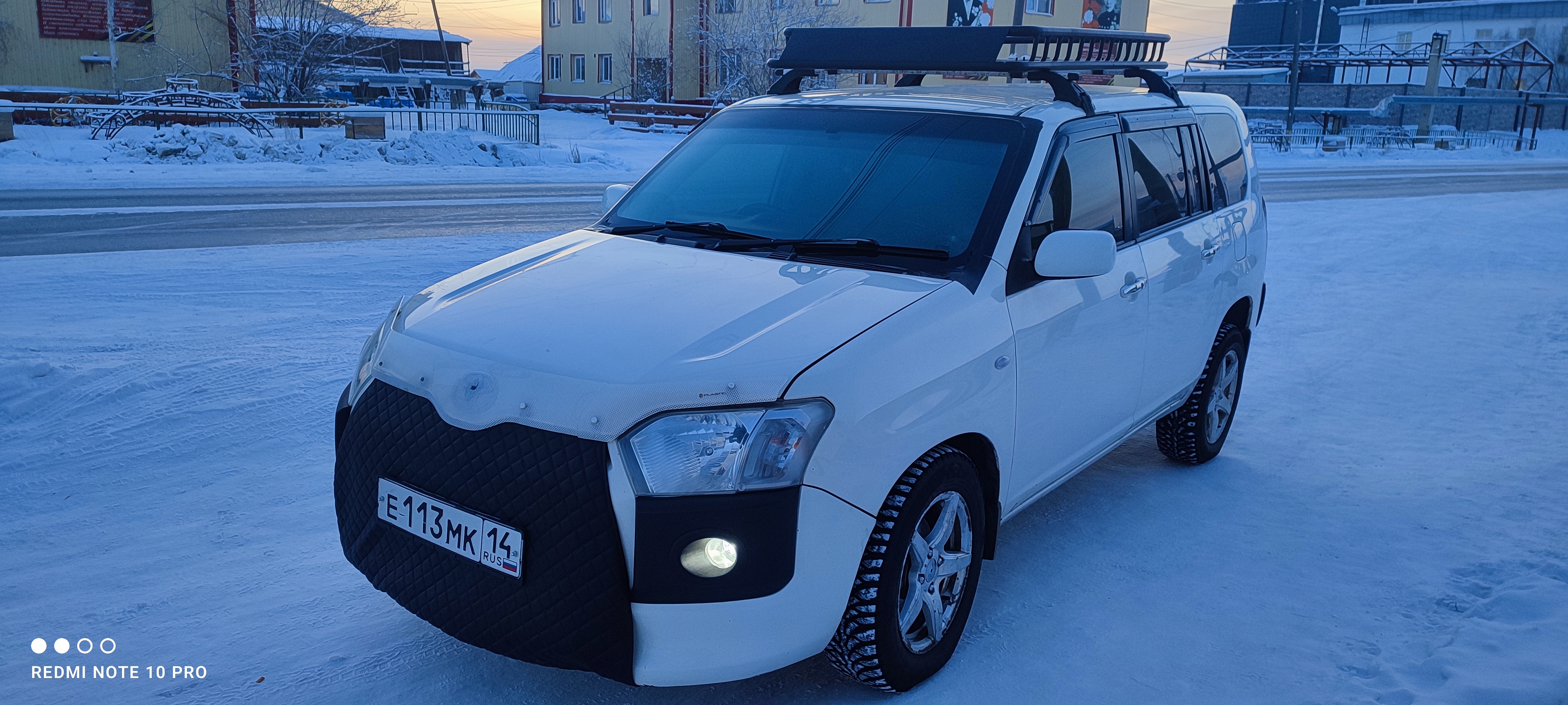 Toyota; Probox; 2015 г.в.; г/н: Е113МК14; цвет: белый; кузов №: NSP1600013489; мощность 69,9 кВт/95 л.с. Местонахождение: Усть-Алданский район. Собственник Местников К.Д.
