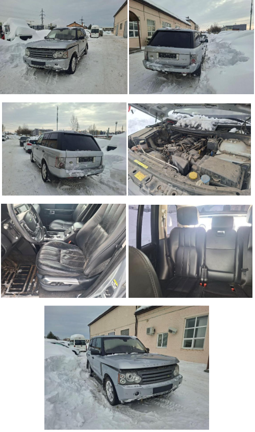 LAND ROVER RANGE ROVER,  год изготовления 2008,  VIN SALLMAM549A298131