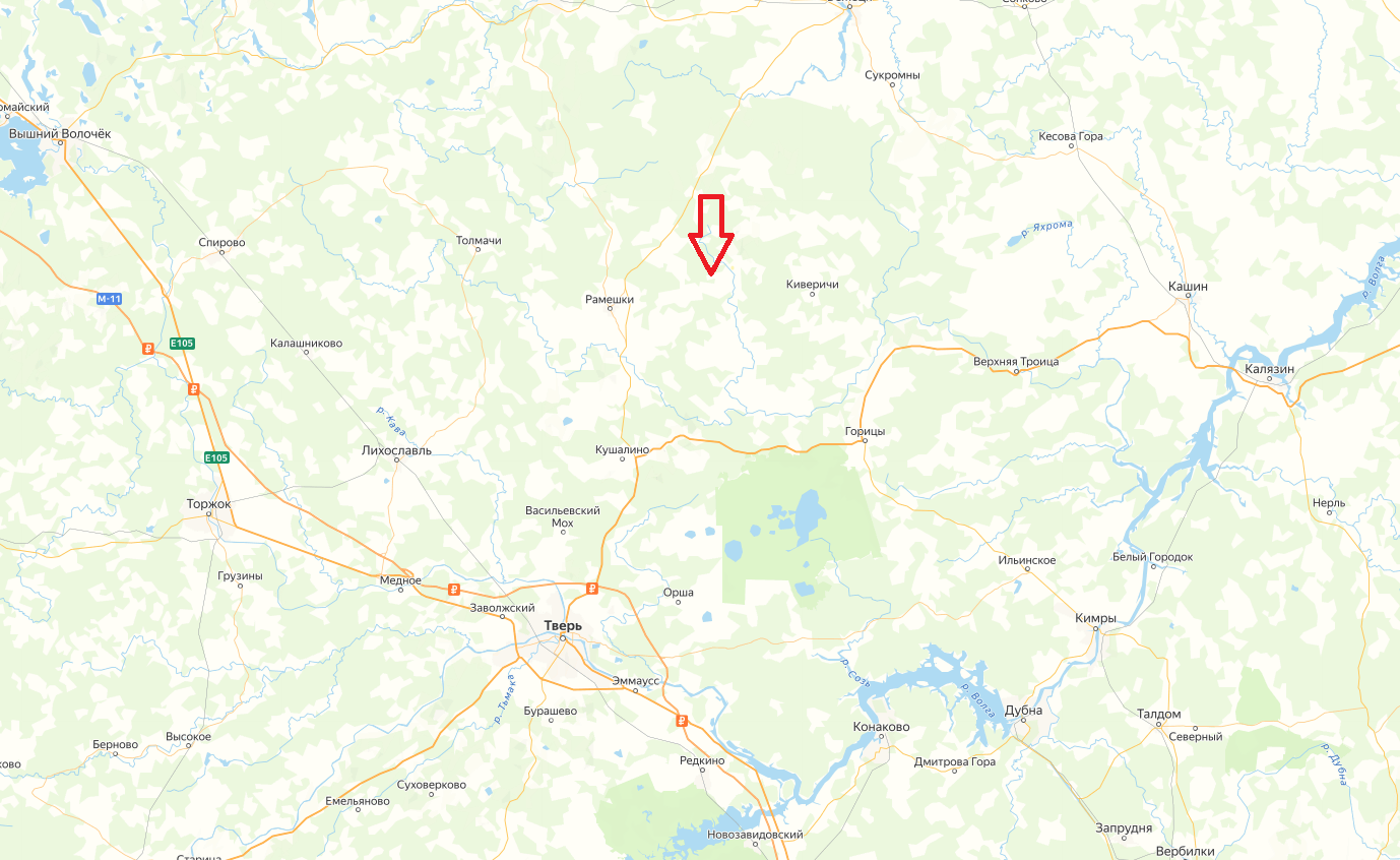 Земельный участок с кадастровым номером 69:26:0000010:281, в отношении которого принято решение суда об изъятии в связи с его неиспользованием в соответствии с целевым назначением