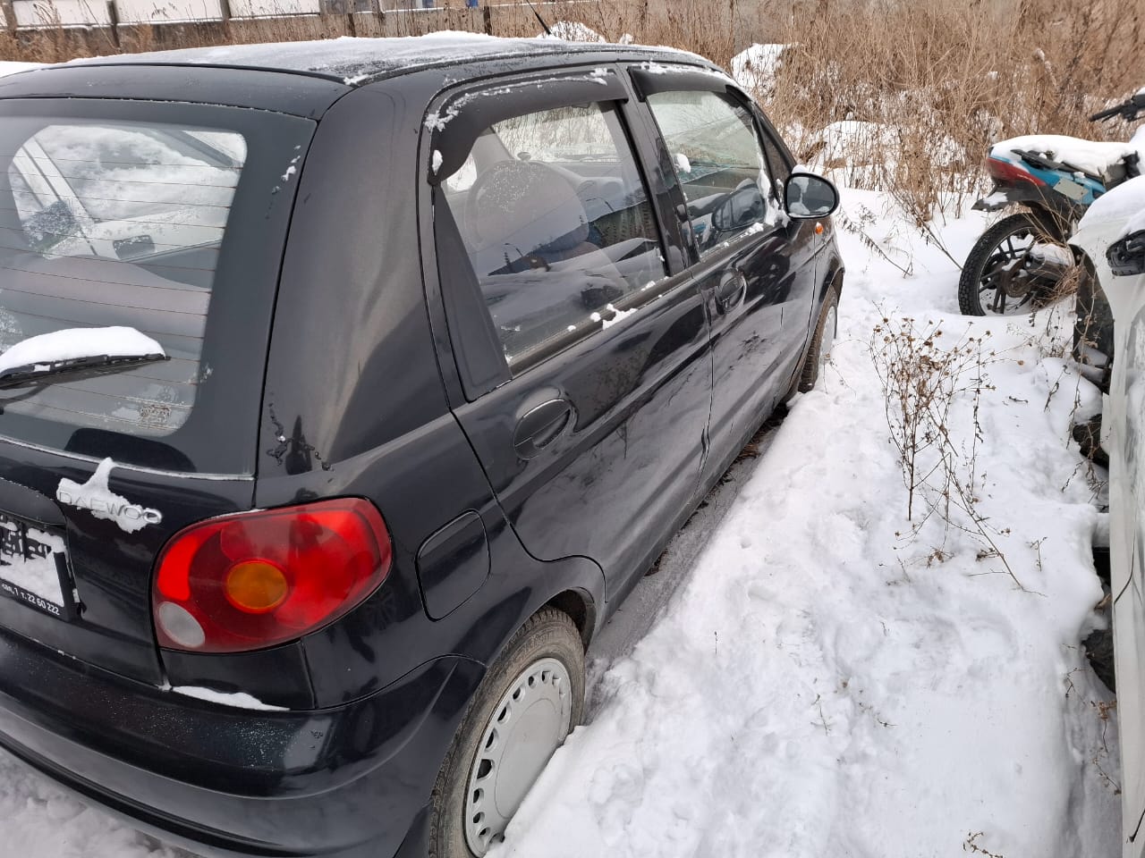 Автомобиль марки Дэу Матиз г.р.з О499СС102 vin XWB4A11CDAA303618