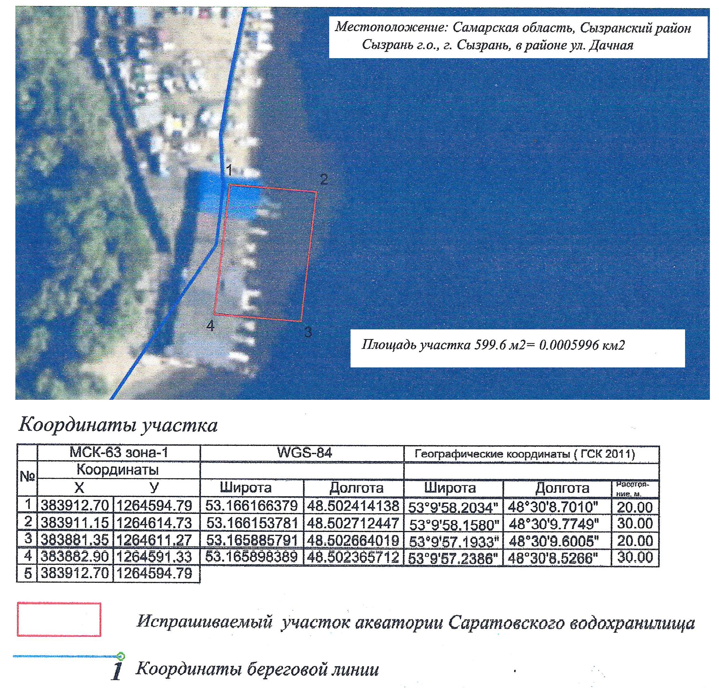 Приобретение права на заключение договора водопользования в целях использования участка акватории Саратовского водохранилища