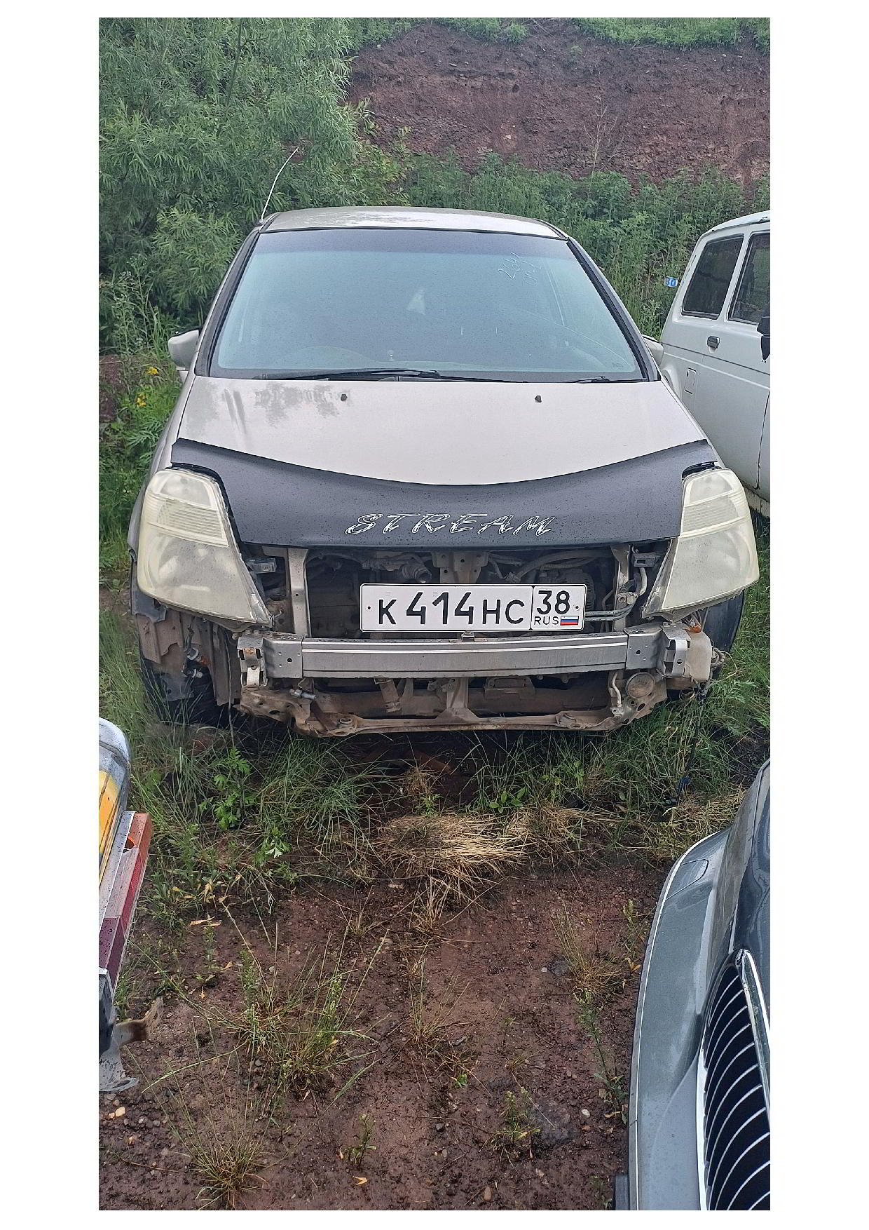Автомобиль "HONDA STREAM", гос. номер К414НС 38