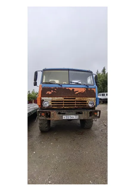 АМТС КАМАЗ-43101, 1992 г.в., г/н У551МУ33, VINХТС431010N0040609, цвет синий, без кузова