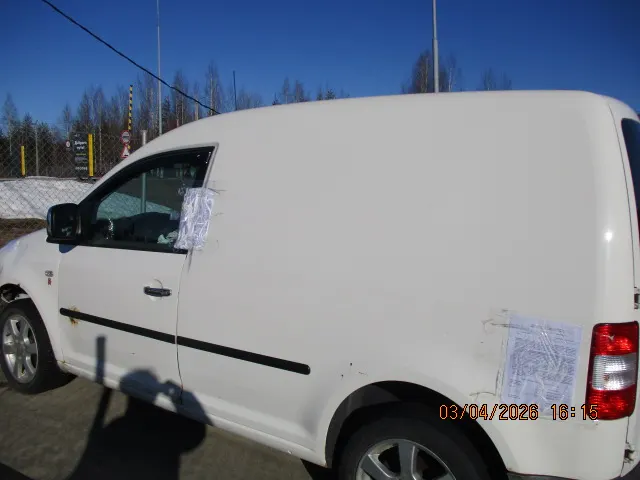 VOLKSWAGEN CADDY, 2004 г. в., г.н. FIN UXG-318, (VIN): WV1ZZZ2KZ5X023758