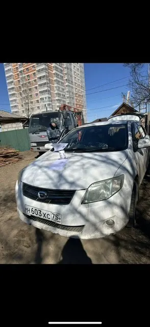Легковой универсал; ТОЙОТА; КОРОЛЛА ФИЛДЕР; 2009 г.в., г/н Н603ХС75, цвет белый, Номер кузова (прицепа): NZE1449017839. ПТС отсутствует. Передний бампер имеет повреждения.