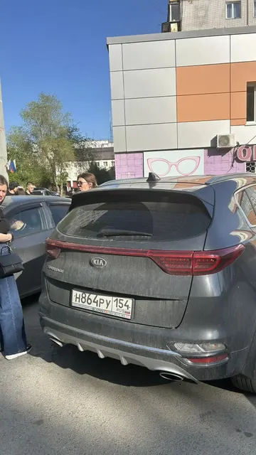 Легковой автомобиль KIA QLE sportage, 2019 г.в., г/н Н864РУ154, VIN: XWEPH81CDK0002625, серого цвета (залог)