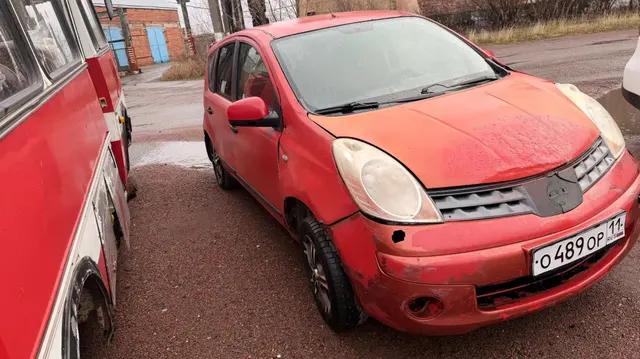 Автомобиль Ниссан Ноте, г.в. 2006, VIN: SJNFCAE11U1073952, г/н: О489ОР11, Документы: Нет, Ключи: Нет, Примечание: Нет. АС ПИБИ: 11-009113-1