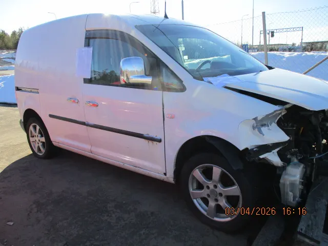 VOLKSWAGEN CADDY, 2004 г. в., г.н. FIN UXG-318, (VIN): WV1ZZZ2KZ5X023758