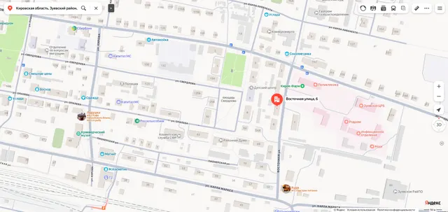 Нежилое помещение площадью 27,6 кв. м., кадастровый номер 43:09:310123:2340, расположенное по адресу: Кировская область, Зуевский район, г. Зуевка, ул. Восточная, стр. 6а, пом. 13