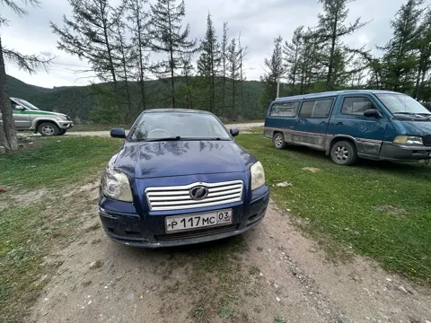 Транспортное средство Toyota Avensis, 2003 года выпуска, цвет - синий, номер кузова AZT2500001707, государственный номер Р117МС03.
