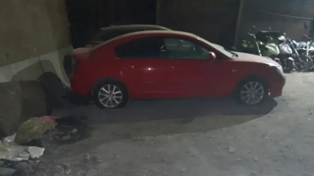 Транспортное средство Mazda 3, 2008 года выпуска, цвет - красный, VIN JMZBK12Z501777625, государственный номер О949ВН29