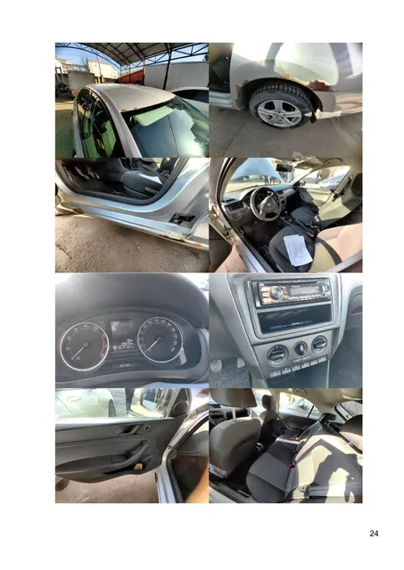 Транспортное средство SKODA RAPID.