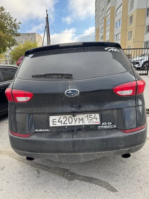 Легковой автомобиль SUBARU В9 Tribeca, 2006 г.в., г/н Е420УМ154, VIN: 4SWX83C064428500, цвет черный (залог)