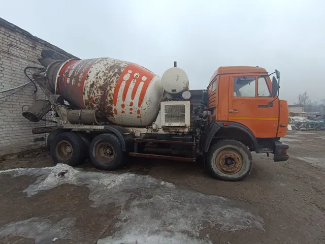 Автобетоносмеситель 58147С шасси Камаз 53229R, 2008 г.в.