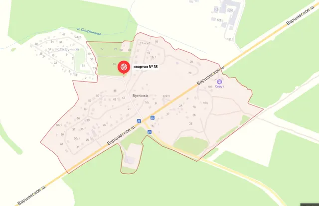 Продажа земельного участка с адресным ориентиром: город Москва, вн.тер.г. муниципальный округ Вороново, деревня Бунчиха, земельный участок 89 общей площадью 1 102 кв.м, кадастровый номер: 77:22:0040103:413 