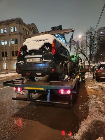 АМТС НИССАН X-TRAIL, 2008 г.в., г/н Х471ВС199, цвет черный, VIN JN1TBNT31U0012862